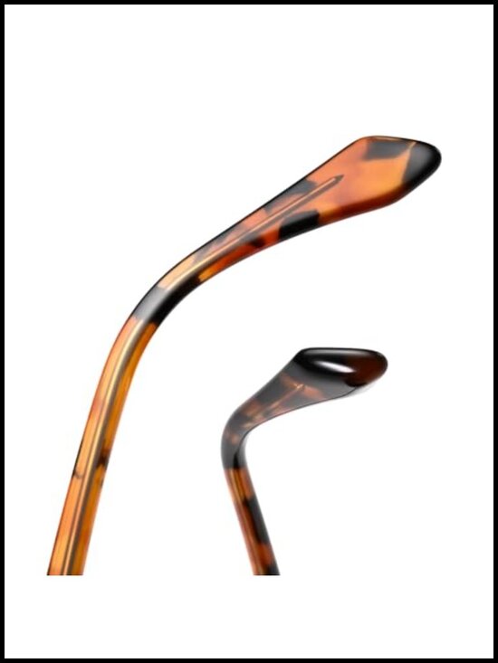 Oversized Polarized Rimless Shield Sunglasses UV400 main image 4
